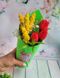 Мило ручної роботи Букет тюльпани з мімозою