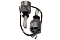 Комплект LED ламп HeadLight S2 H1 5000K 8000lm с вентилятором