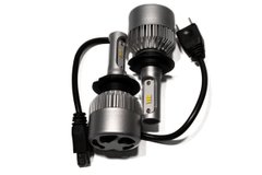 Комплект LED ламп HeadLight S2 H7 5000K 8000lm с вентилятором